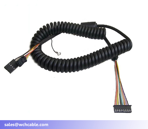 90V curly cable